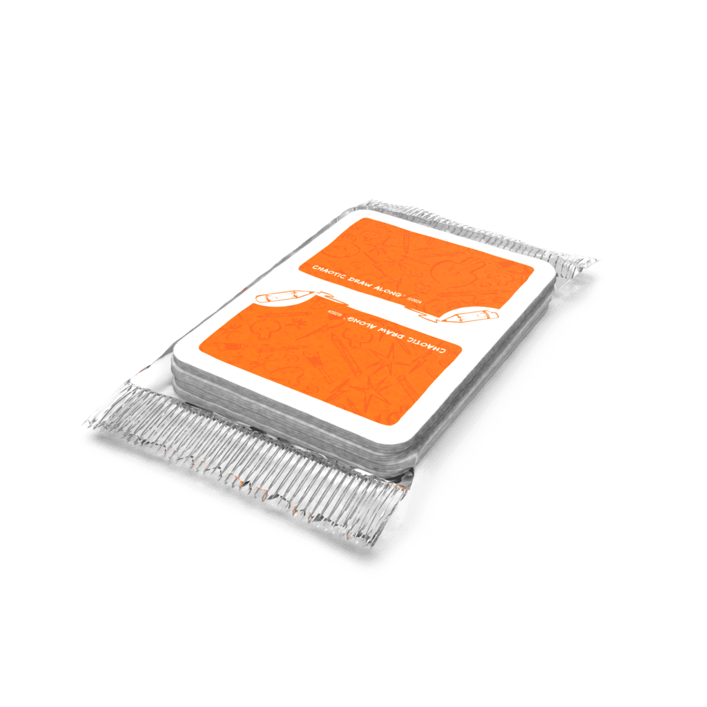 Boost pack for Chaotic Draw Along deck, featuring Green Card Booster pack.