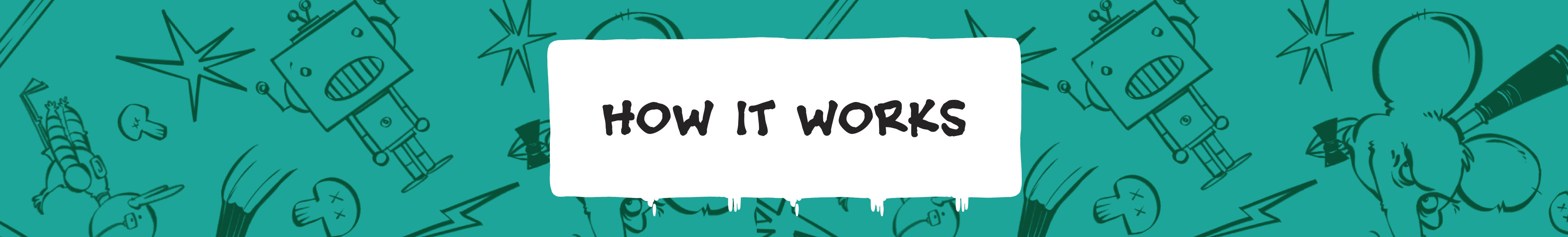 Chaotic Draw Along banner for the How It Works page.